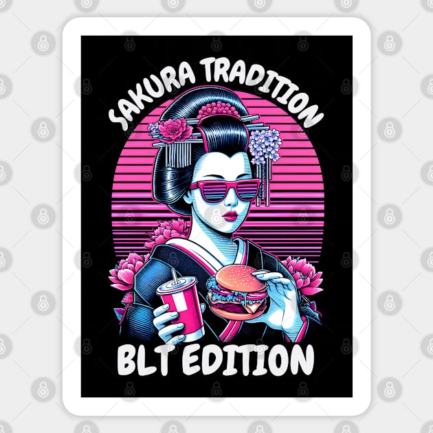 BLT Sakura geisha Sticker by Japanese Fever